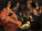 The adoracion of the shepherds Georges de La Tour